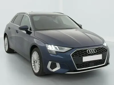 Gebraucht Audi A3 Design 110 PS (80 kW) 2023 Blau (bleu navarre) Limousine