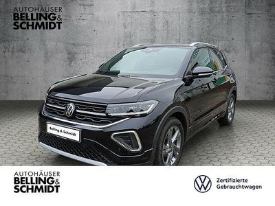 Gebraucht VW T-Cross R-line 150 PS (110 kW) 2024 Deep black perleffekt (metallic) SUV