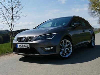 Usata Seat Leon ST FR 184 CV (135 kW) 2015 Grigio Station wagon