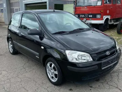 Gebraucht Hyundai Getz Basis 63 PS (46 kW) 2004 Schwarz Kleinwagen