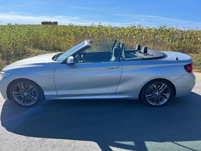 Silber Gebraucht 2015 BMW 218 M Sport Cabrio | 11.200 € (Fairer Preis)