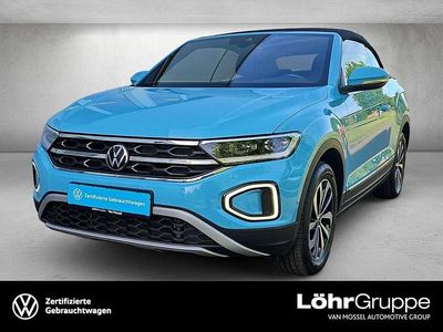 Second-hand VW T-Roc Cabriolet Style 150 CP (110 kW) 2023 Albastru Cabrio