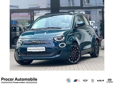 Usata Fiat 500e La Prima 86 kW (118 CV) 2023 Verde Cabrio