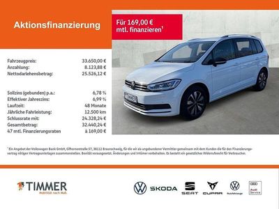 Gebraucht VW Touran Goal 150 PS (110 kW) 2025 Pure white Van / Kleinbus