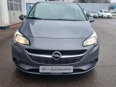 Gebraucht Opel Corsa Selective 101 PS (74 kW) 2016 Karbon silber/shiny grey (m2) Kleinwagen