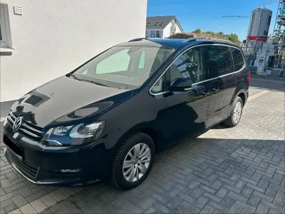 Brugt VW Sharan Trendline 140 HK (102 kW) 2015 Sort MPV