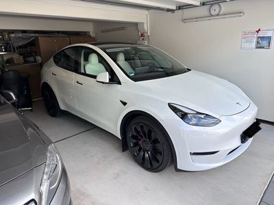 gebraucht Tesla Model Y Performance - weiß/weiss - AHK