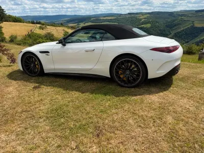 Gebraucht Mercedes SL43 AMG AMG 381 PS (280 kW) 2023 Weiß Cabrio