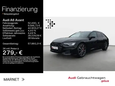 Gebraucht Audi A6 S-Line 367 PS (269 kW) 2025 Mythosschwarz metallic Kombi