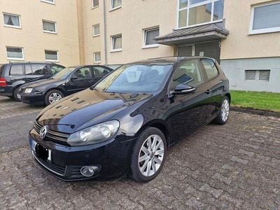 Usata VW Golf VI Highline 122 CV (89 kW) 2009 Nero Utilitaria
