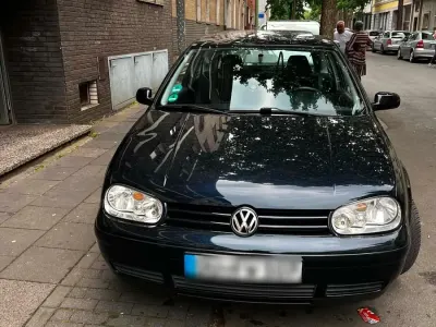 Gebraucht VW Golf 105 PS (77 kW) 2001 Blau Coupé
