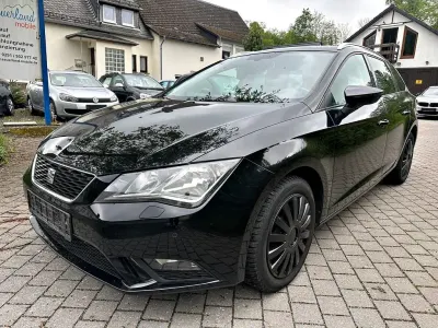 Używany Seat Leon ST Style 110 KM (80 kW) 2016 Czarny Kombi