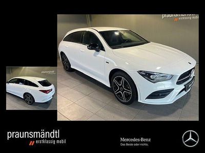 Weiß Gebraucht 2021 Mercedes CLA250e Shooting Brake AMG Kombi | 29.900 € (Fairer Preis)