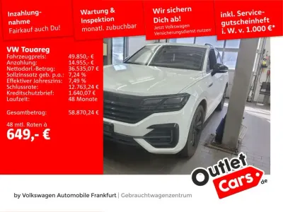 Brugt VW Touareg R-line 286 HK (210 kW) 2022 Hvid SUV