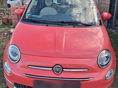Usata Fiat 500 Pop Star 80 CV (58 kW) 2015 Rosso Utilitaria