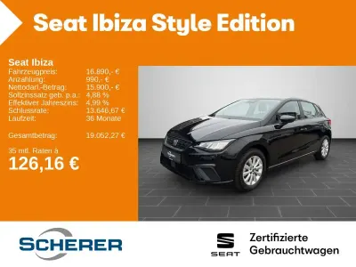 Usata Seat Ibiza Style 116 CV (85 kW) 2024 Nero Utilitaria