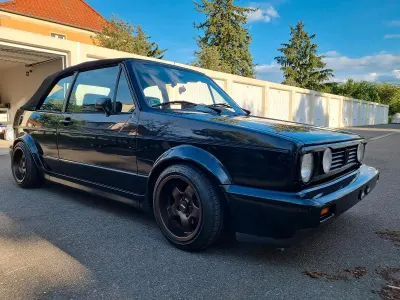 Gebraucht VW Golf Cabriolet 98 PS (72 kW) 1993 Schwarz Cabrio