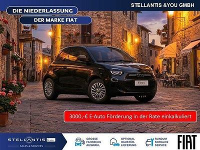 Neu Fiat 500e Red 69 kW (95 PS) 2026 Schwarz