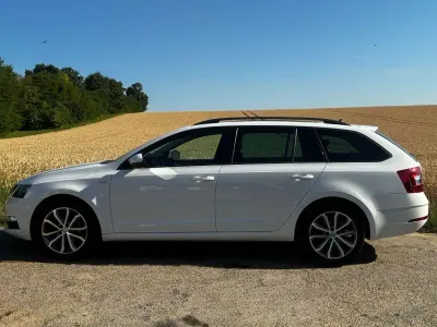 Gebraucht Skoda Octavia Soleil 116 PS (85 kW) 2019 Weiß Kombi