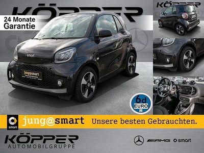 Schwarz Gebraucht 2023 Smart ForTwo Electric Drive Exclusive | 15.918 € (Fairer Preis)