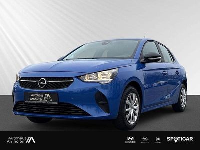 Gebraucht Opel Corsa Edition 75 PS (55 kW) 2022 Perl blau/voltaik blau Kleinwagen