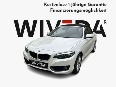 gebraucht BMW 220 i Cabrio Advantage Aut. LED~LEDER~NAVI~H&K~