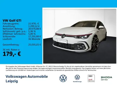Gebraucht VW Golf VIII GTI 245 PS (180 kW) 2021 Weiß Limousine