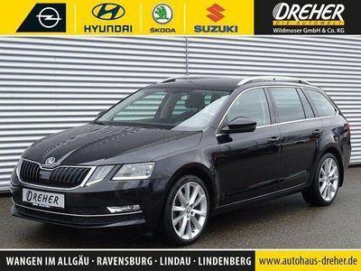Gebraucht Skoda Octavia Style 150 PS (110 kW) 2018 Schwarzmagic perleffekt Kombi