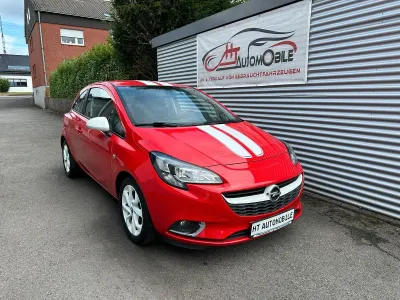 Używany Opel Corsa 90 KM (66 kW) 2016 Czerwony Hatchback