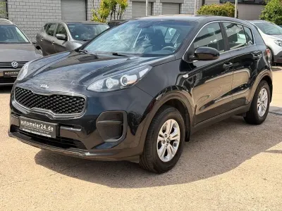 Gebraucht Kia Sportage Attract 132 PS (97 kW) 2016 Schwarz SUV