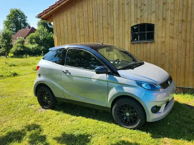 Gebraucht Aixam Microcar 2018 Silber Kleinwagen
