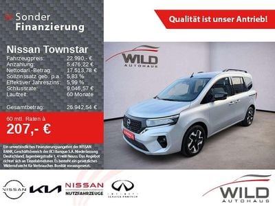 Gebraucht Nissan Townstar 360º 131 PS (96 kW) 2022 Grau Van / Kleinbus