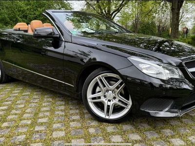 gebraucht Mercedes E200 Cabrio ein Sommertraum in Schwarz :-)