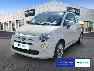 Używany Fiat 500C Club 69 KM (50 kW) 2023 Biały Kabriolet