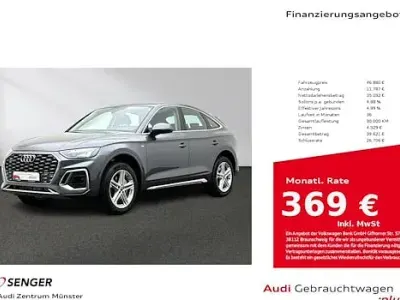 Brugt Audi Q5 Sportback S-Line 299 HK (219 kW) 2023 Grå SUV