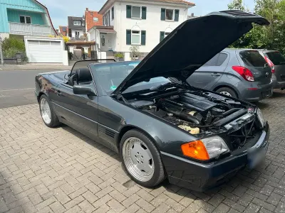 Gebraucht Mercedes SL500 326 PS (239 kW) 1991 Schwarz Cabrio