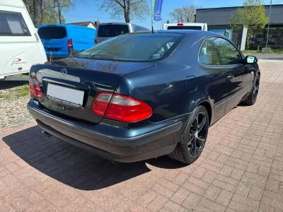 Brugt Mercedes CLK320 Elegance 218 HK (160 kW) 1999 Sort Coupe