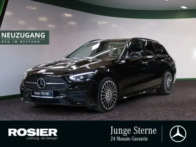Gebraucht Mercedes C300e Premium Plus 204 PS (150 kW) 2025 Obsidianschwarz Kombi