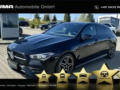 Gebraucht Mercedes CLA200 Shooting Brake AMG 163 PS (119 kW) 2023 Nachtschwarz uni Kombi