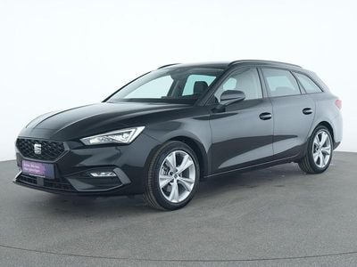 Gebraucht Seat Leon FR 150 PS (110 kW) 2022 Mitternachtsschwarz Kombi