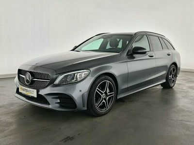 gebraucht Mercedes C300 d T AMG Line 4Matic LED+NAVI+PANO+ACC+AHK Telefon