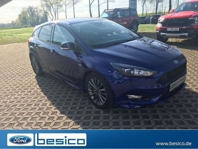 Gebraucht Ford Focus ST-Line 150 PS (110 kW) 2016 Indicblau (metallic) (blau) Limousine
