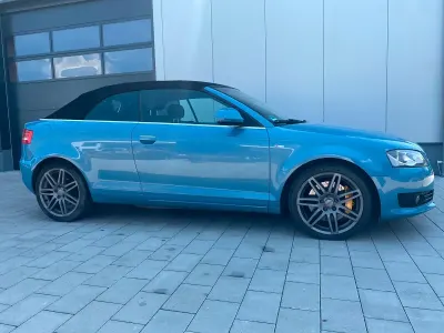 Gebraucht Audi A3 Cabriolet S-Line 190 PS (139 kW) 2009 Blau Cabrio