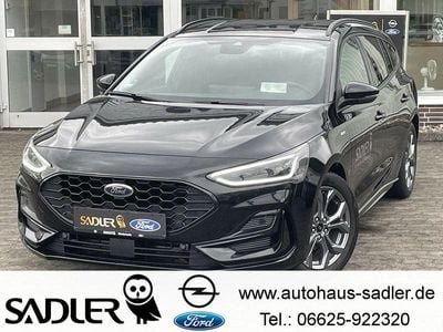 Gebraucht Ford Focus ST-Line X 155 PS (114 kW) 2023 Schwarz (metallic) Kombi