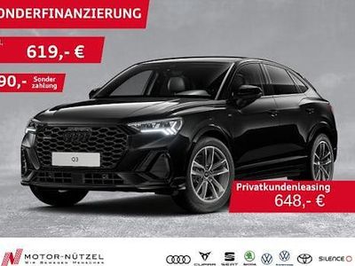 Gebraucht Audi Q3 Sportback S-Line 193 PS (141 kW) 2024 Schwarz SUV
