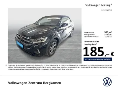 Gebraucht VW T-Roc Cabriolet R-line 150 PS (110 kW) 2025 Deep black perleffekt Cabrio