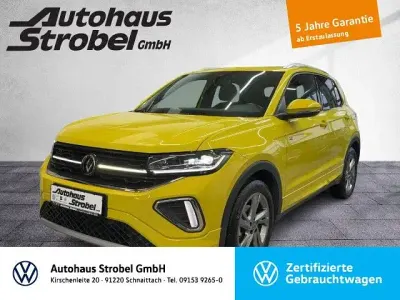 Gebraucht VW T-Cross R-line 116 PS (85 kW) 2024 Grape yellow SUV