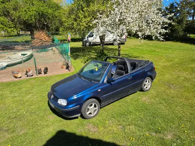 Gebraucht VW Golf Trendline 101 PS (74 kW) 1999 Blau Cabrio