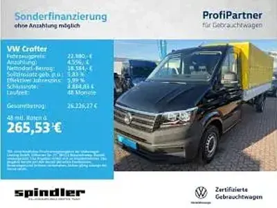 Gebraucht VW Crafter 140 PS (102 kW) 2022 Schwarz/ sonderfarbe Van