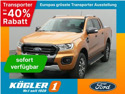 gebraucht Ford Ranger Doka Wildtrak 213PS Aut. 4x4/AHK/Xenon